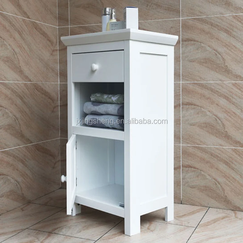 Space saving modern bathroom furniture wooden