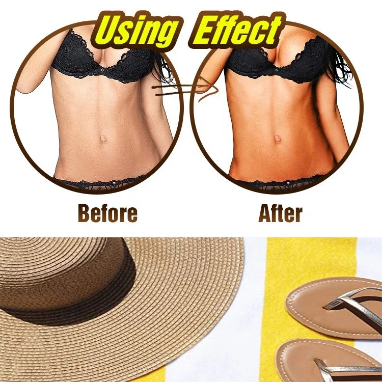 ZPM OEM/ODM Private Label Hot Sale Natural Sunless Coconut Deep Dark Body Self Tanning Oil