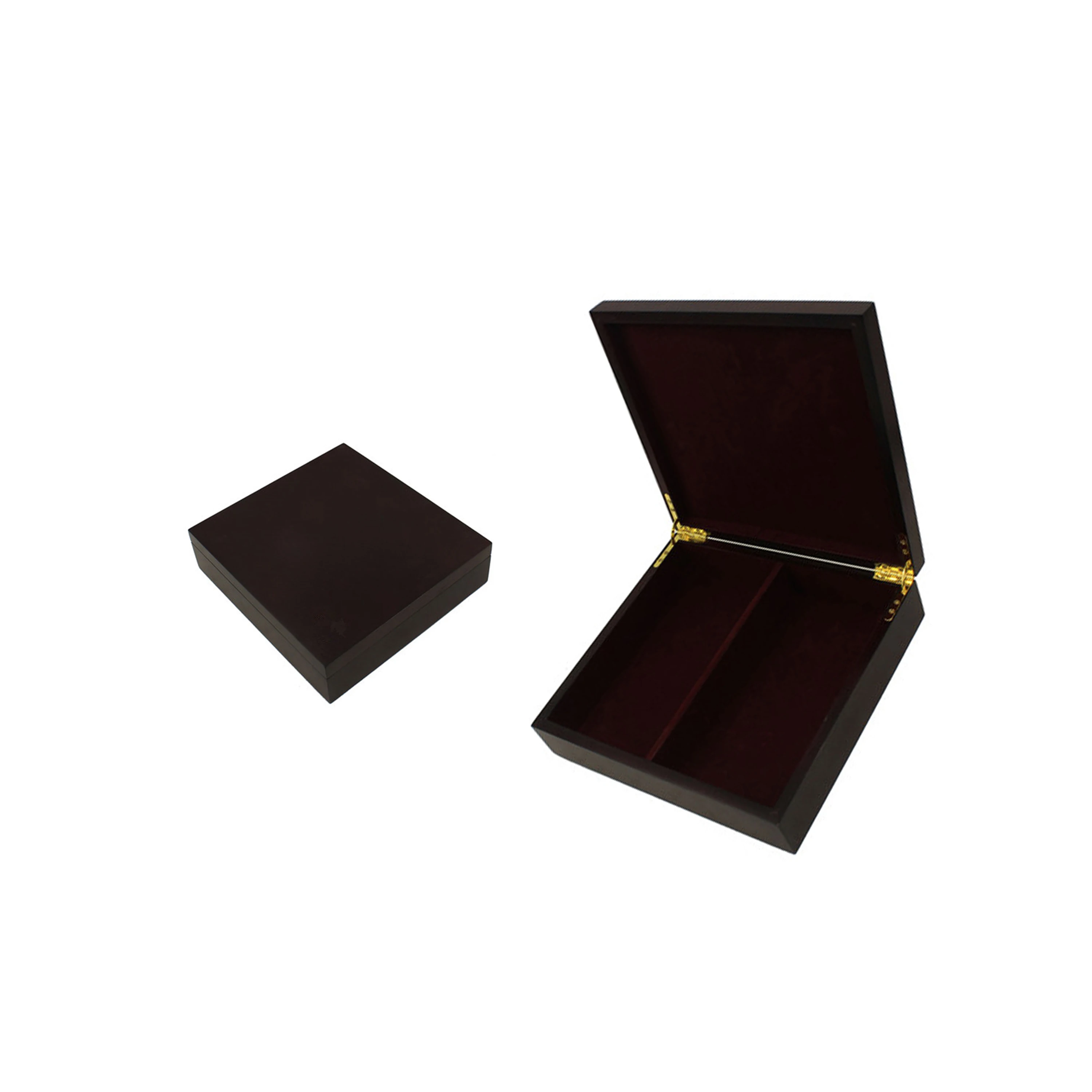 
Custom Matt Paint Wooden Tea Display Box  (60600232782)