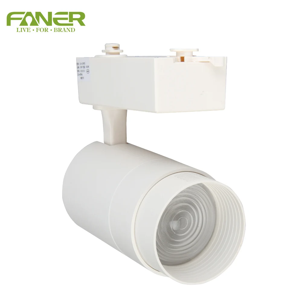 2020 new design 10W 20W 30W beam angle adjustable led track light