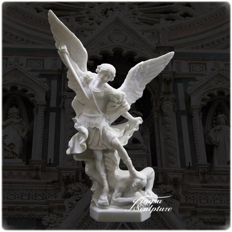 China factory supply saint michael archangel statue
