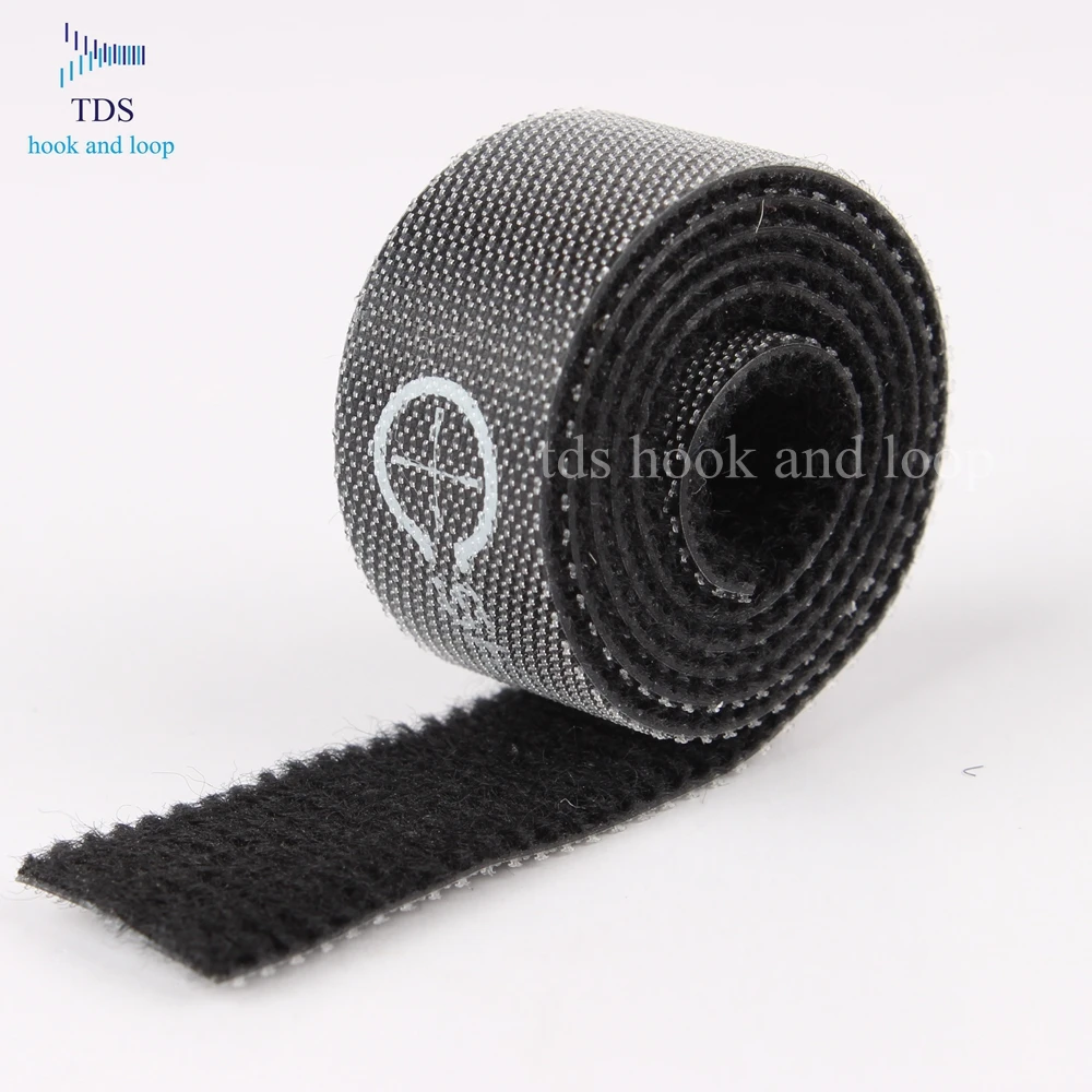 customized colorful custom logo back to back hook and loop