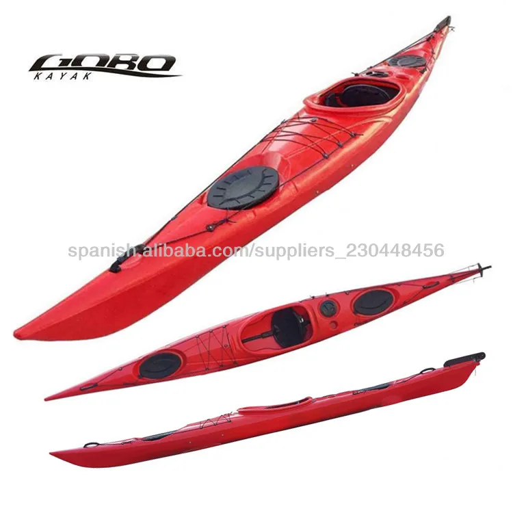 fastest plastic single person kayaking boat with oars