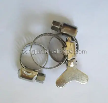 Высококачественный зажим для шланга американского типа, зажим для шланга из нержавеющей стали