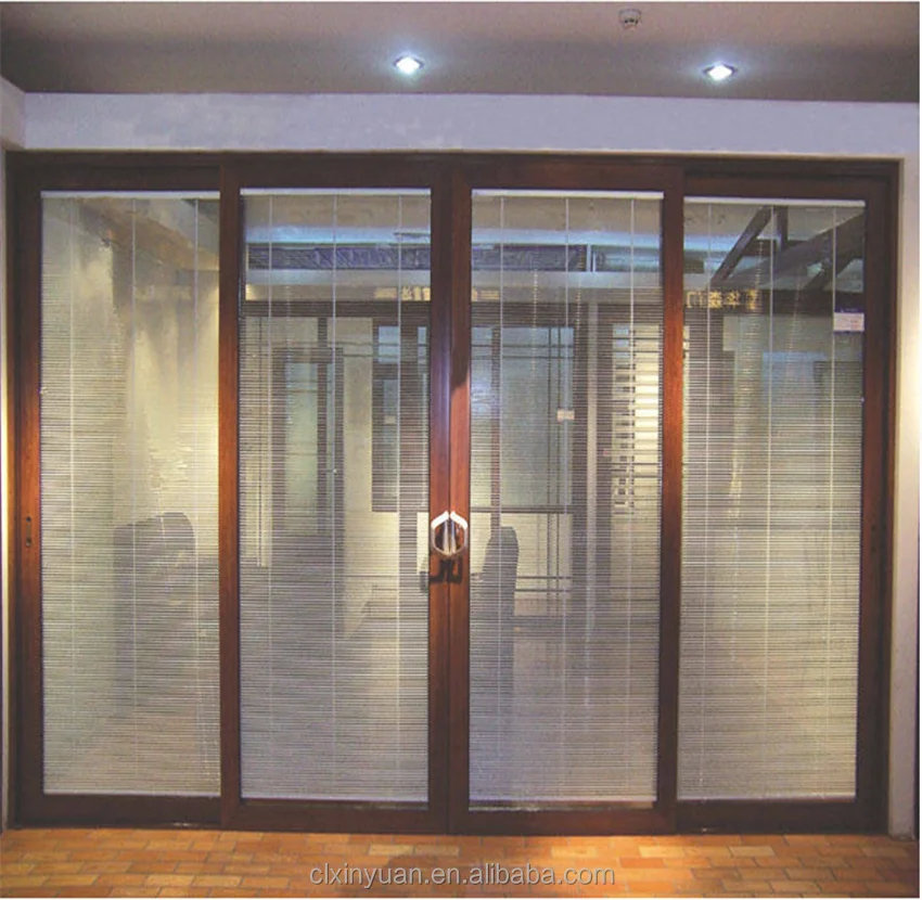 
Chinese suppliers aluminum profile puja room bell door designs 