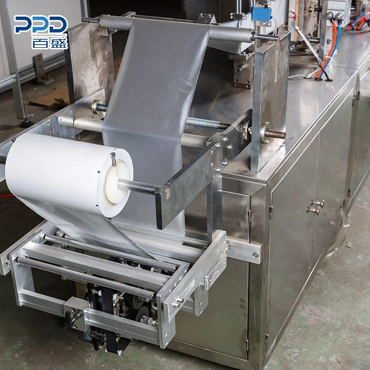 Simple to operate 2.6 kw full automatic four side sealing wet tissue wet wipes making machine