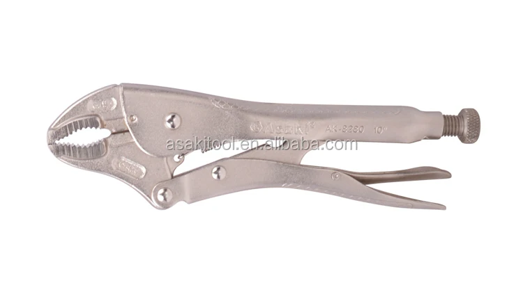 AK-8280 High quality Curved Jaw Vise Grip Pliers