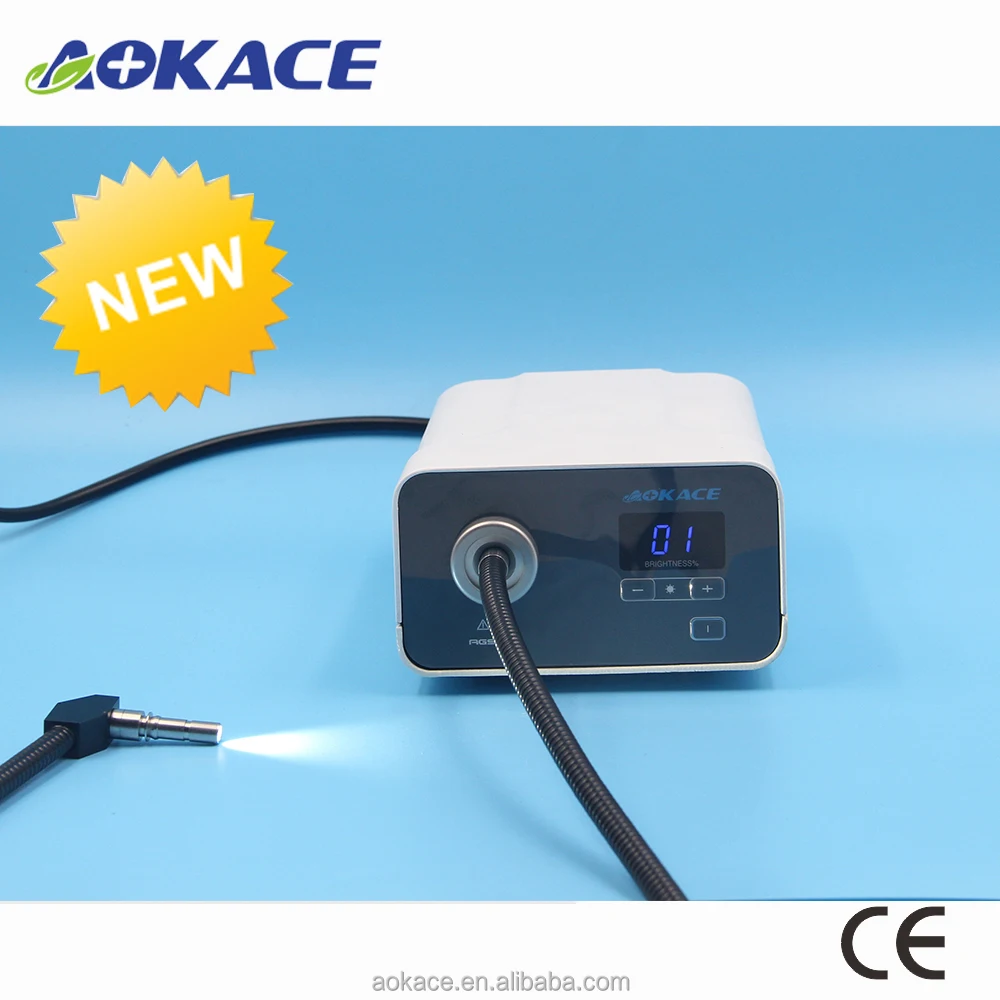 Surgical operating portable led cold light source for Olympus microscopes