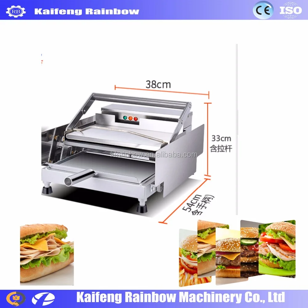 High Speed Energy Saving Burger Bread Oven automatic bread burger machine production line