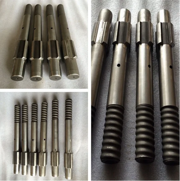 Shank Adapter connect machine and drill rod for Atalas tamrock