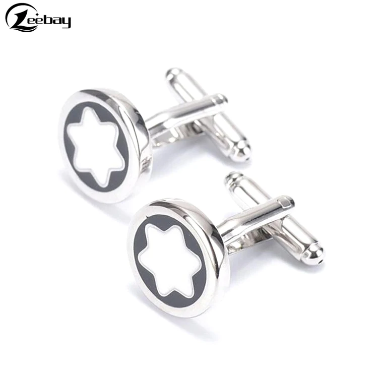 
Fashion logo metal cufflink for mens accessories 