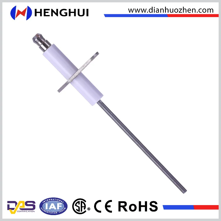 Top quality alumina glazed parts of pellet stoves silicon nitride igniter