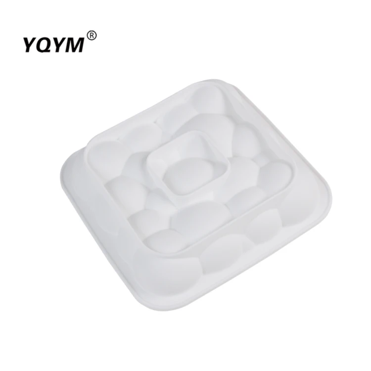 Custom-made Creative 3D Bubble Round Mousse Silicon Cake Mold