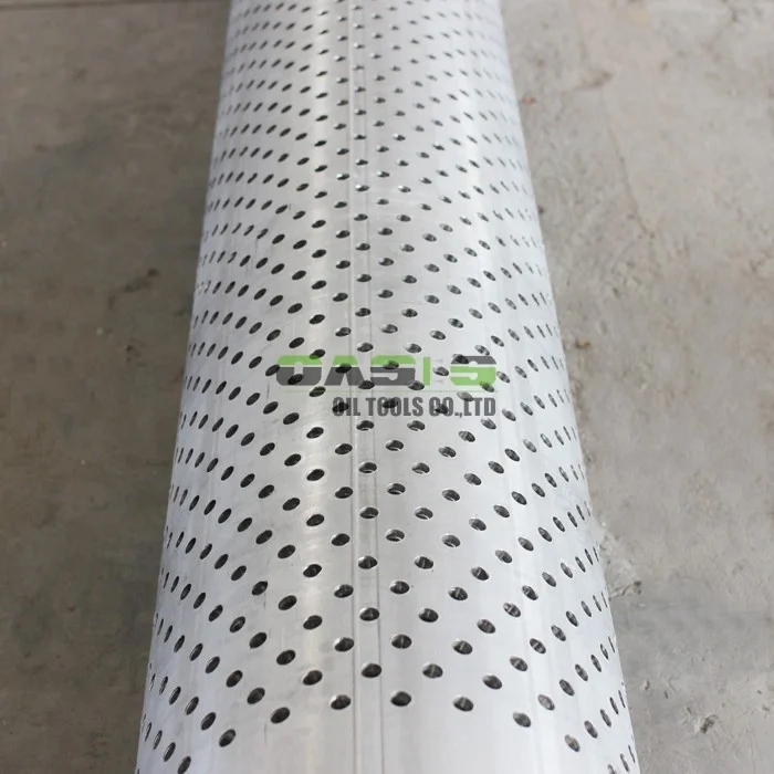 ASTM A312 standard stainless steel perforated drainage pipe