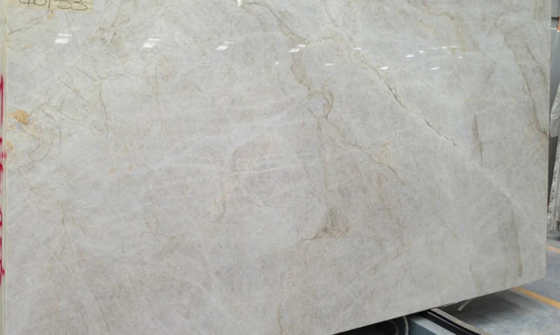 Beautiful Taj Mahal Quartzite Granite Stone Moon White Slab For Countertops Kitchen