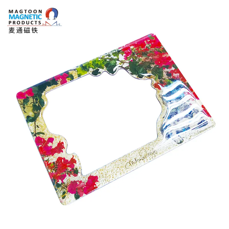 China factory custom - made cheap PVC magnetic photo frame