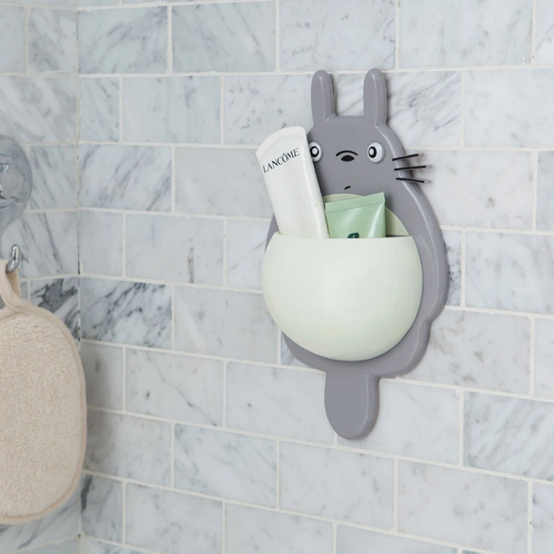 Милый красочный детский настенный держатель для зубных щеток