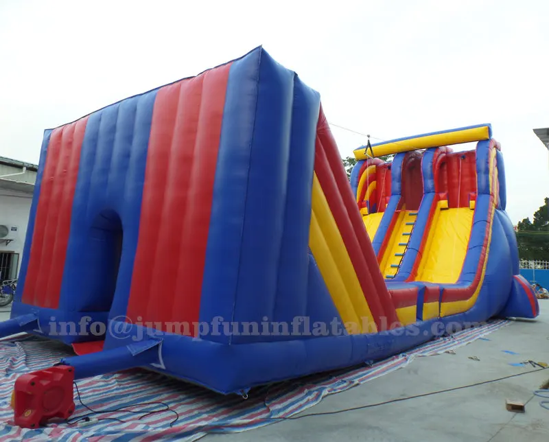 Good factory Amazing sports Adult Inflatable Zip line,Large Inflatable Slide for adults 2017 High Quality Amusement Park cheap