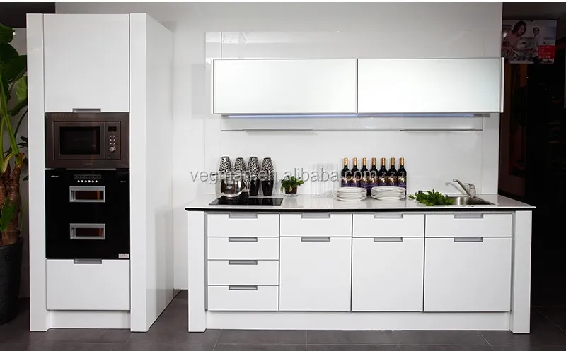 Ready To Assemble Modern Kitchen Cabinet Design Lacquer Kitchen Cabinets For Home Furniture