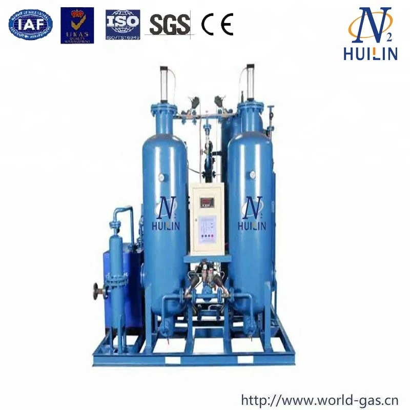 Automation 2Nm3/hr Oxygen Generator have filliing station with air type booster