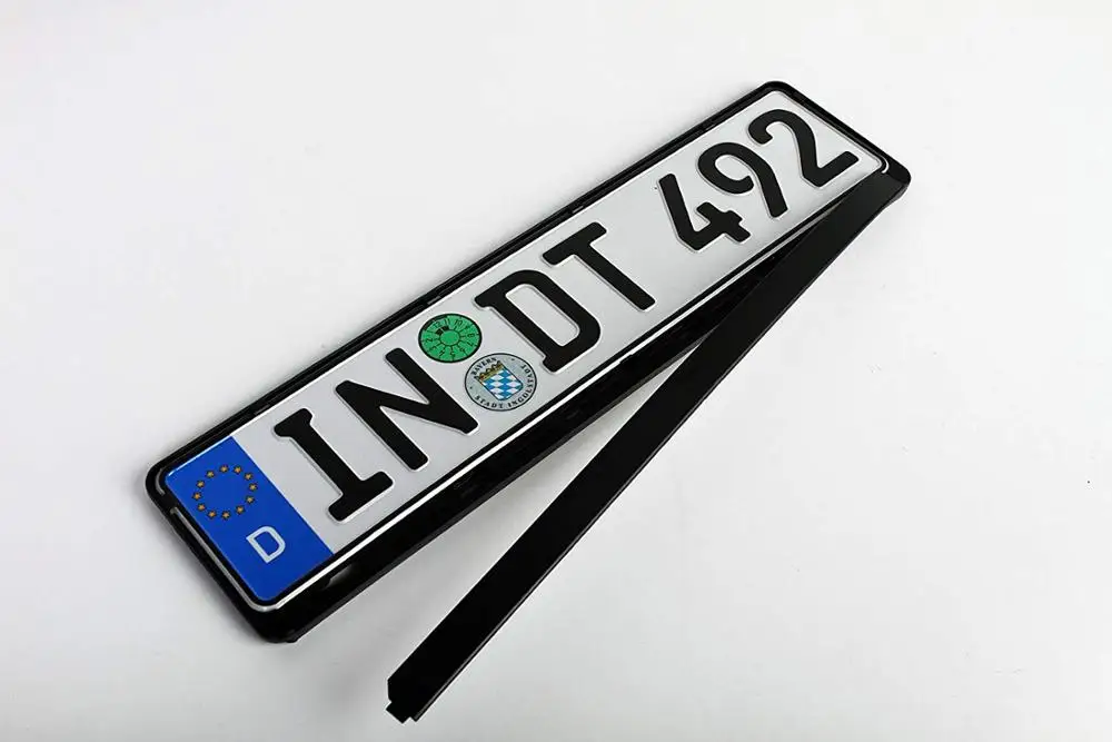 Jutien Amazon Factory Price Best Plastic European License Plate Frame Euro License Plate Holder