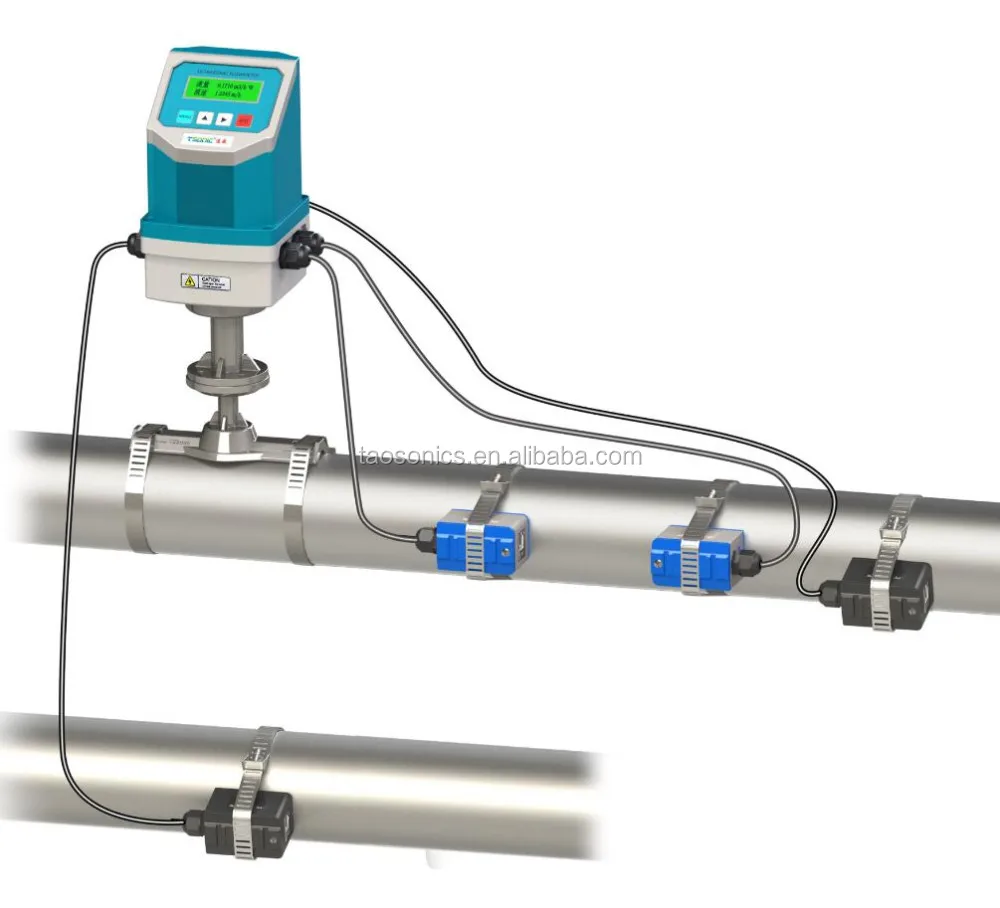 Digital Flange Inline Type Ultrasonic Water Flow Meter