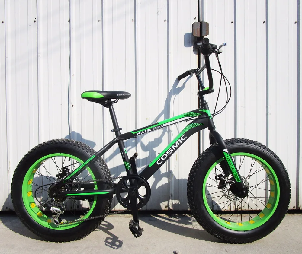 Customized carbon steel 7 speed 20 inch adult snow bike