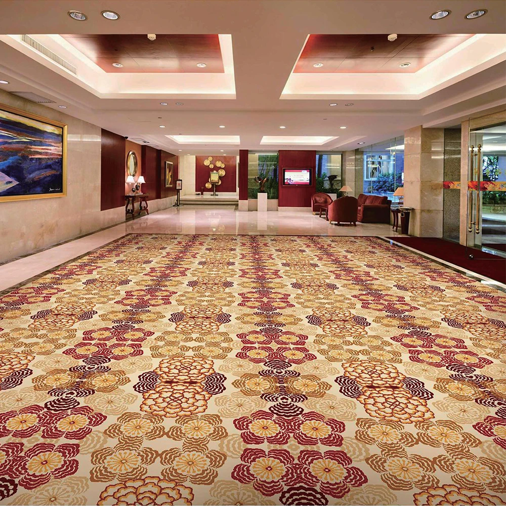 Axmister carpet Wall to wall carpet for hotel and casino