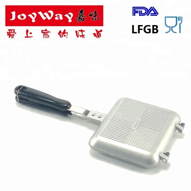 JOYWAY Gas and stove use die-cast aluminium sandwich maker  and toaster