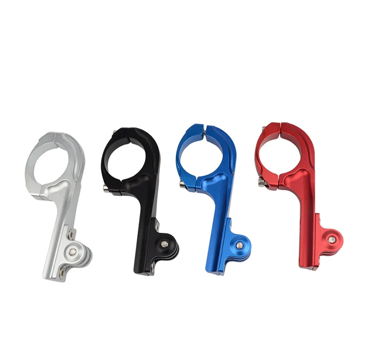 
CNC Aluminum Alloy Action Camera Accessories Bicycle Handlebar Clamp Bike Mount Holder for Go Pros Heros 6 