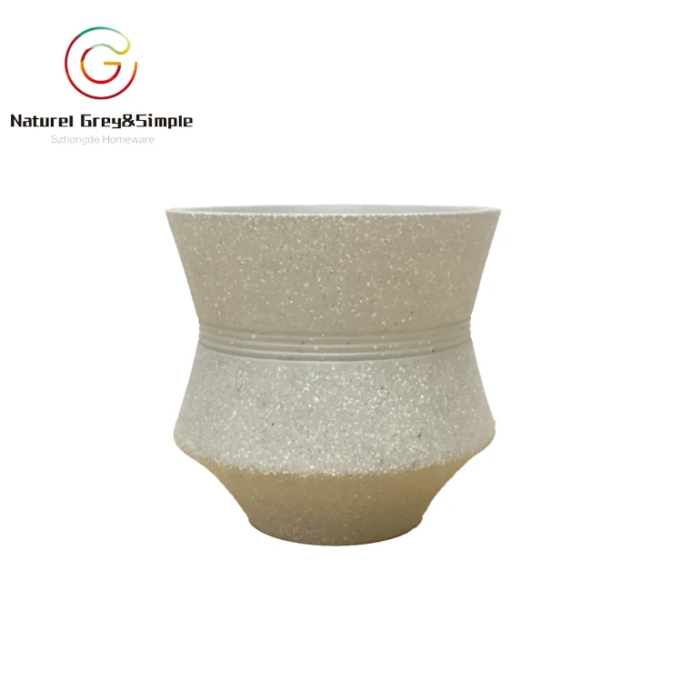 Gemoetrical Cylinder  Scented Soy Wax Candle Cement Concrete Candle Jar holder