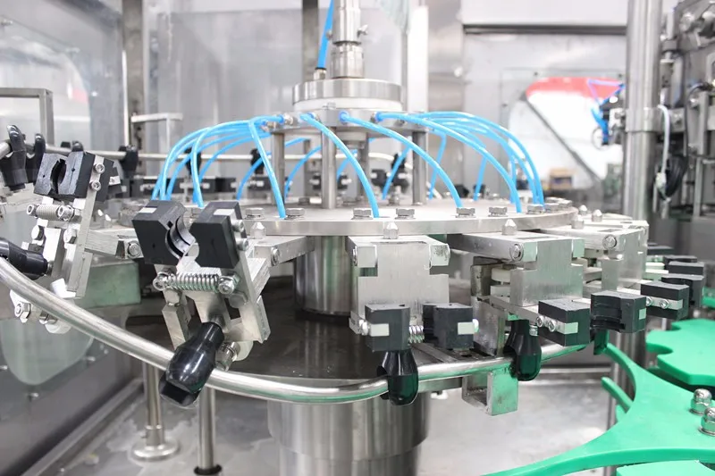 
Automatic PLC Control Carbonated Beverages Production Line CO2 Gas contained drinking filling capping machine 