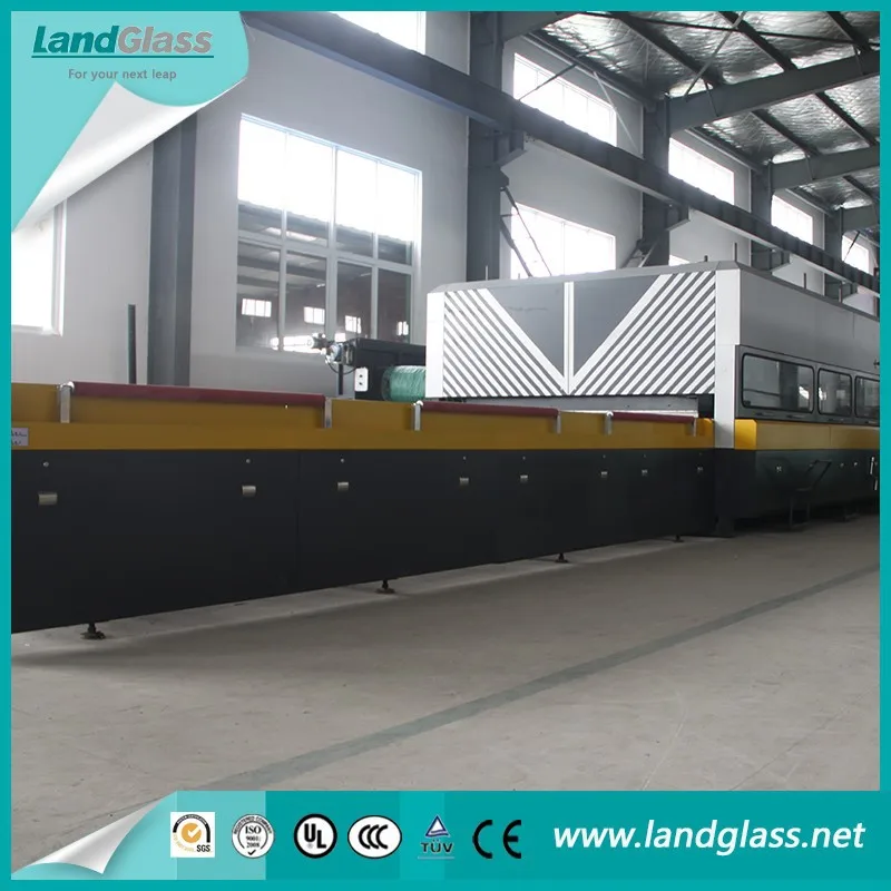 
LandGlass Horizontal Flat Glass Tempering Production furnace Glass Toughening Machine Price 