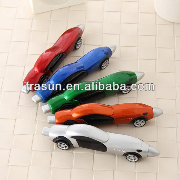 Novelty Design Car Shape With door opened Advertising logo pen kids toy pen