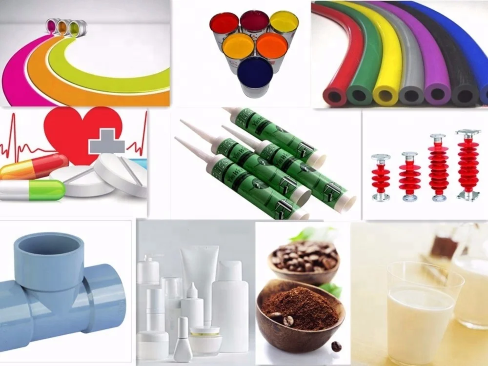 Amorphous Precipitated Silica/White Carbon Black Use for Silicone Rubber