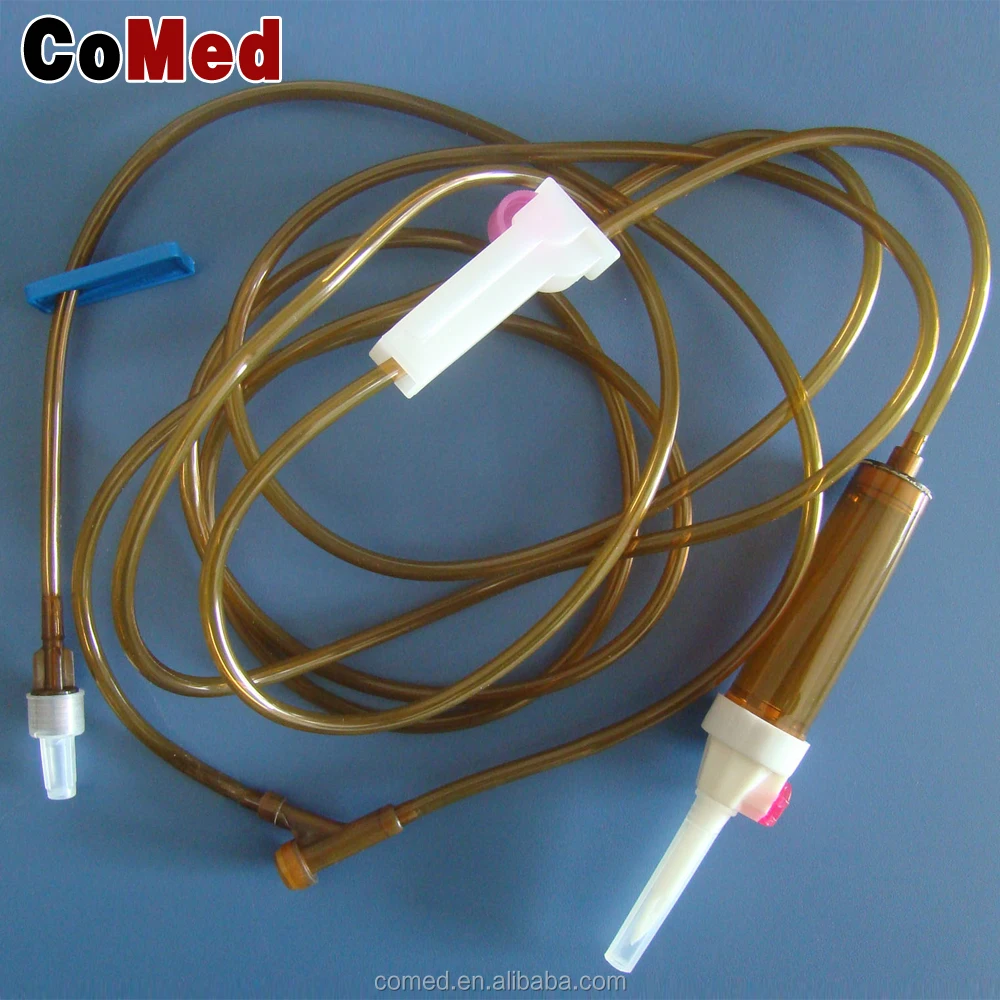 Sterile Medical Disposable Photosensitive Infusion Set