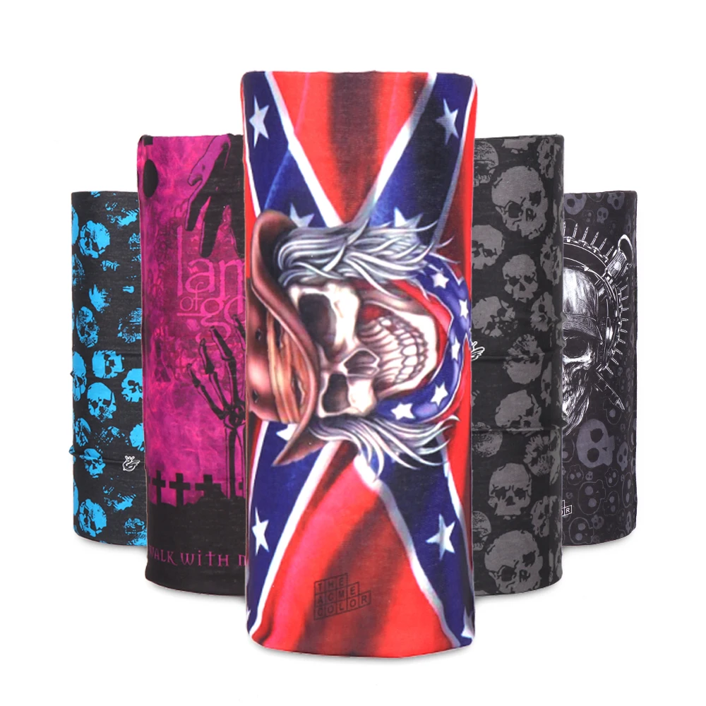 Wholesale Promotional Head Paisley Polyester Bandanas handkerchief Square Sublimation Print Scarf