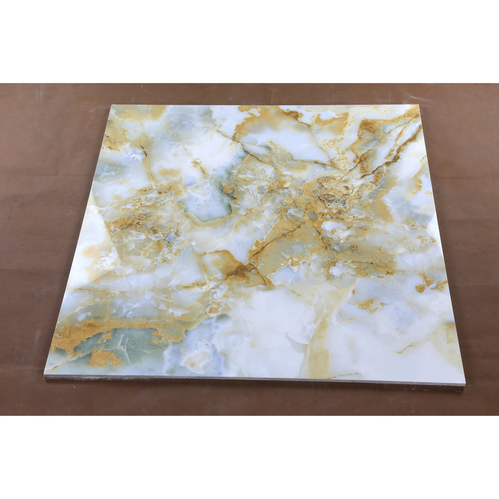 Spanish tiles Polished Glazed Fashion Color Jade Marble non-slip bathroom Floor Wall Tile