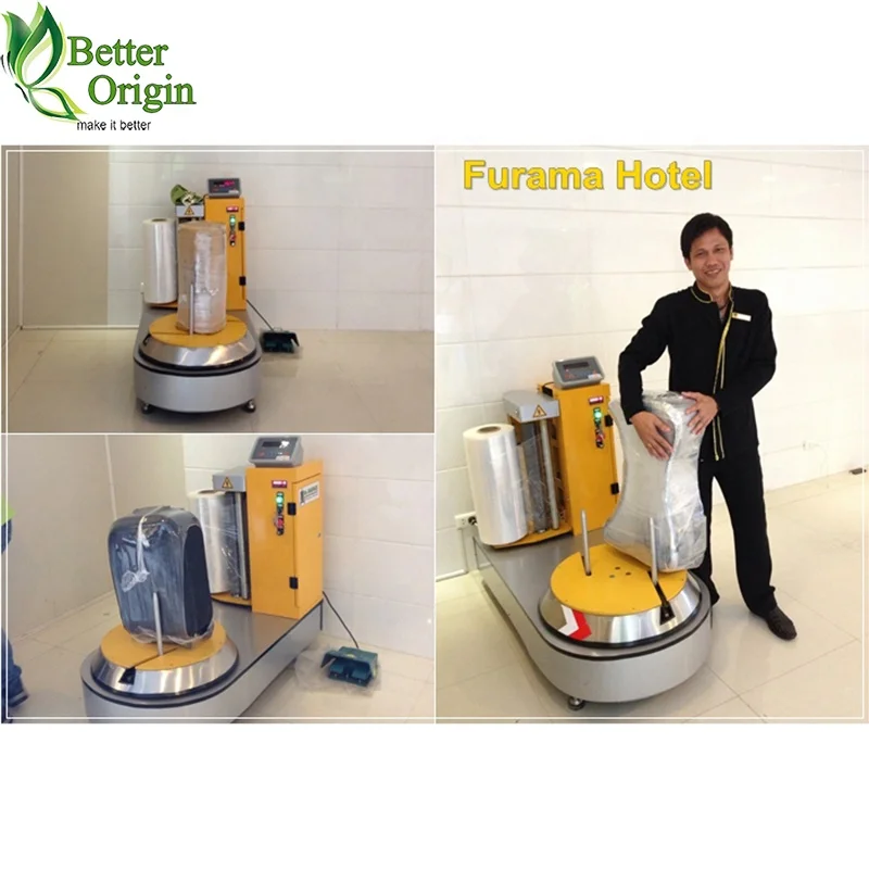 Hotel Application Luggage Wrapping Machine Luggage Packing Machine LP600S
