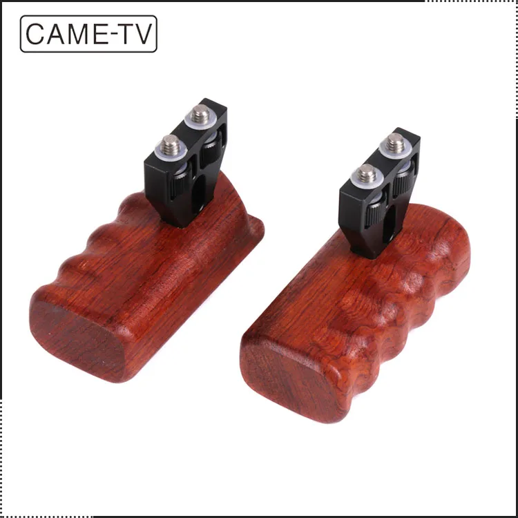 Wooden Handle For Selected CAME-TV Camera Cages GH5 Cage/A6300 Cage/5D4/GH4/BMMCC Cage/A7RII