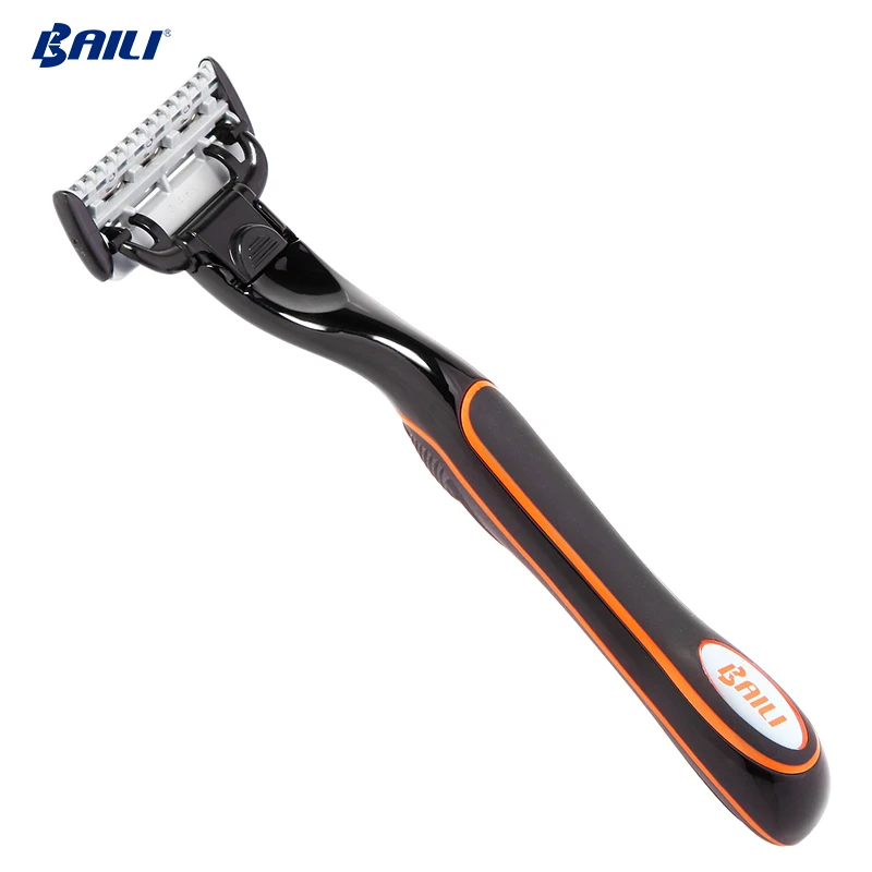 
Newest 5 Blade Straight System Shaving Razor For Men 