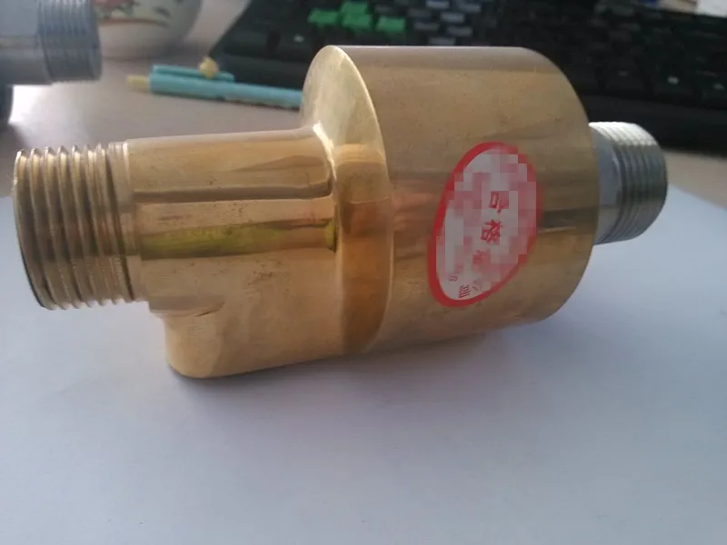 EASTTAI Copper fitting pipe double way flange water rotary coupling