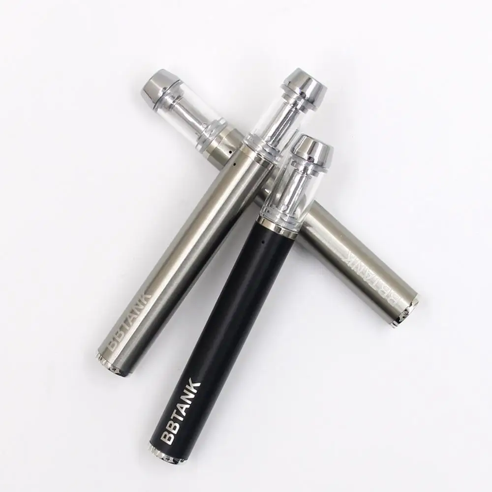 
Custom logo 0.5ml Wickless vape pen 530 mah ecig battery USB rechargeable rosin vaporizer pen Canada bbtank c530r 