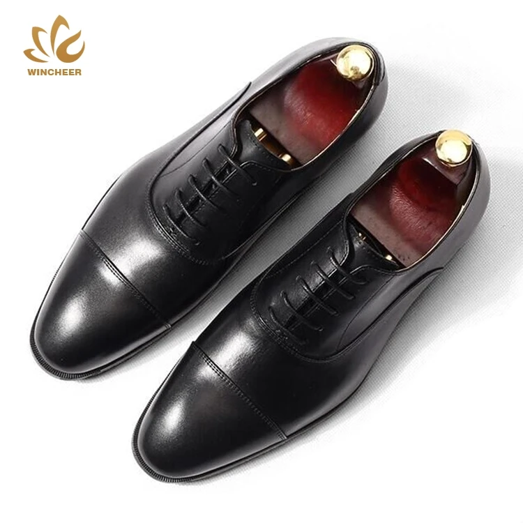 Customized Design Popular Fashion Italian Cheap Men Genuine Leather Dress Shoes Men Fashion Shoes Manufacturer