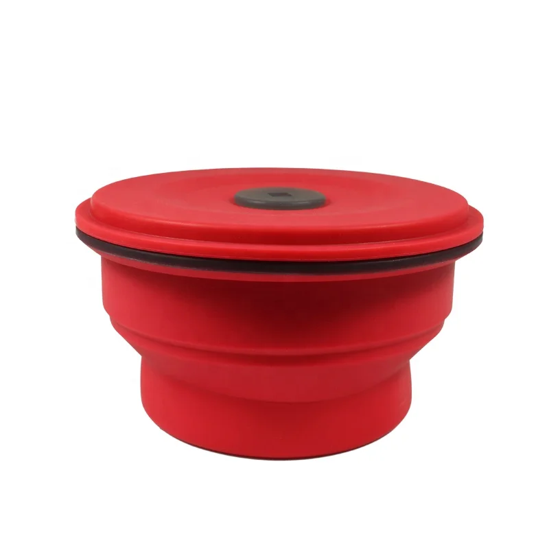 Creative Food Containers Portable Silicone Collapsible Lunch Box