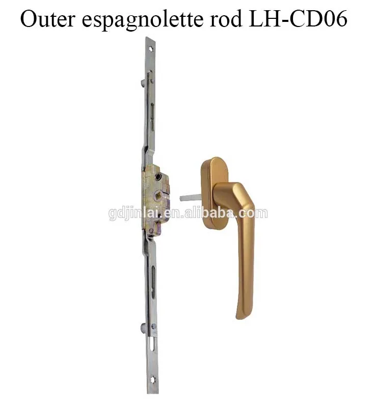 Transmission Bar 600mm-1400mm upvc sliding  window and door Espagnolette Rod