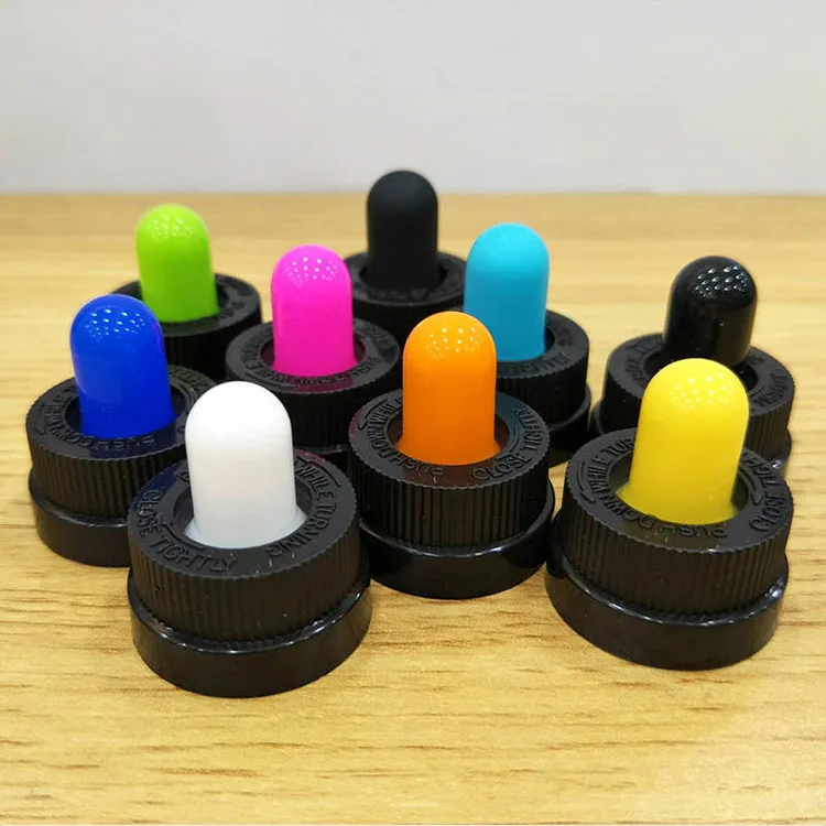 15ml 30ml 60ml 120ml matte colored red white tamper proof cap boston round dropper pipette glass bottles for essential oils