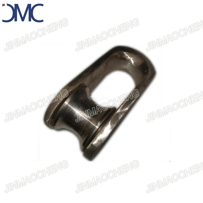 Mandal Fairlead D Shackle With Roller 80T 120T 180T Stainless Steel Marine Shackles