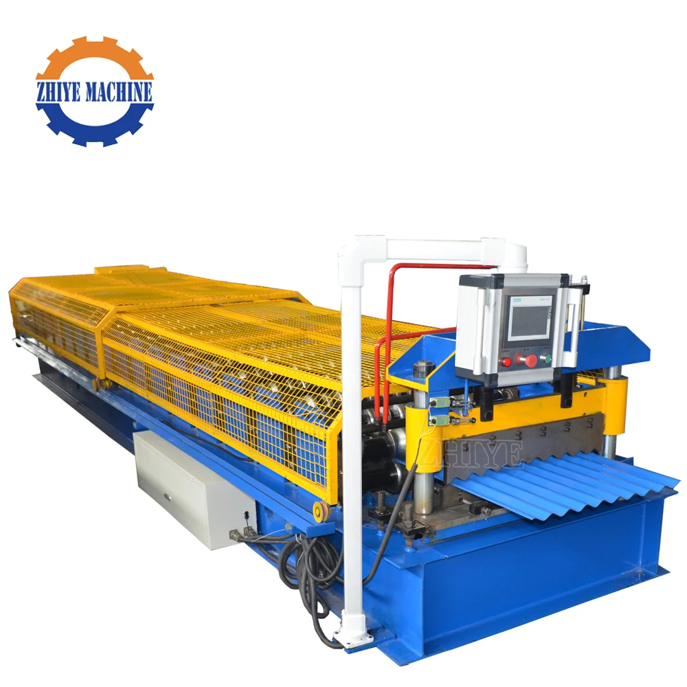 Galvanized Roofing Corrugating Machine Metal roofing galvanized corrugated steel sheet making machine