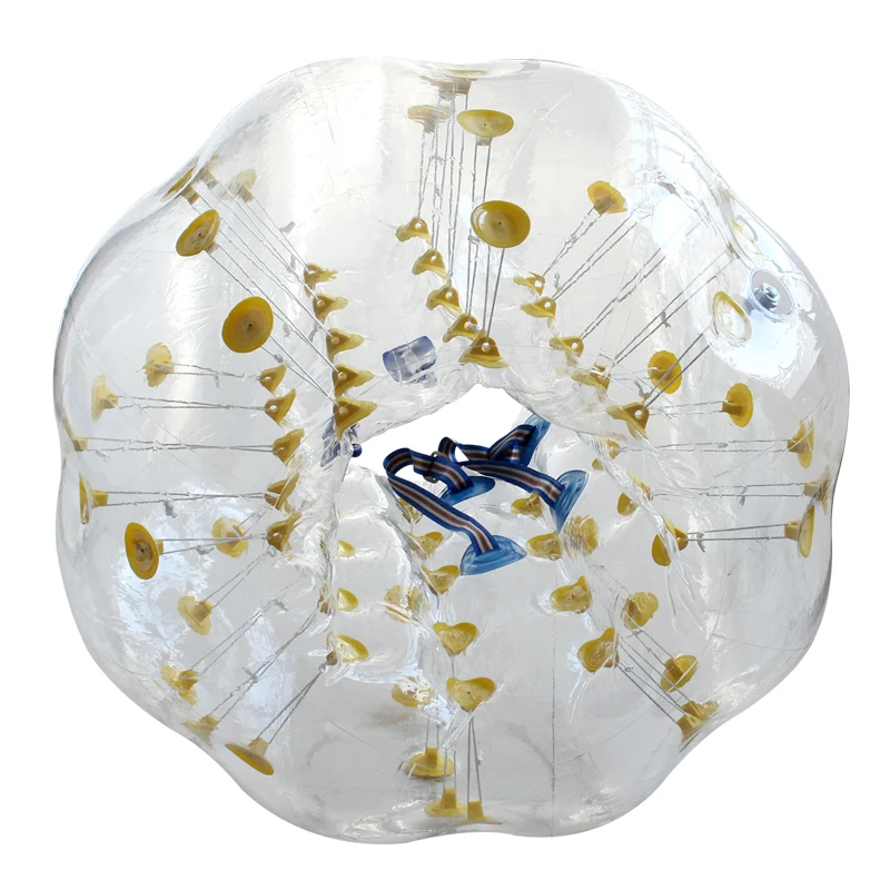 
High quality custom logo inflatable pvc/tpu bumper ball soccer bubble ball  (60838223169)